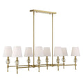 UTTERMOST, Arques Linear Chandelier, CHANDELIER LIGHT