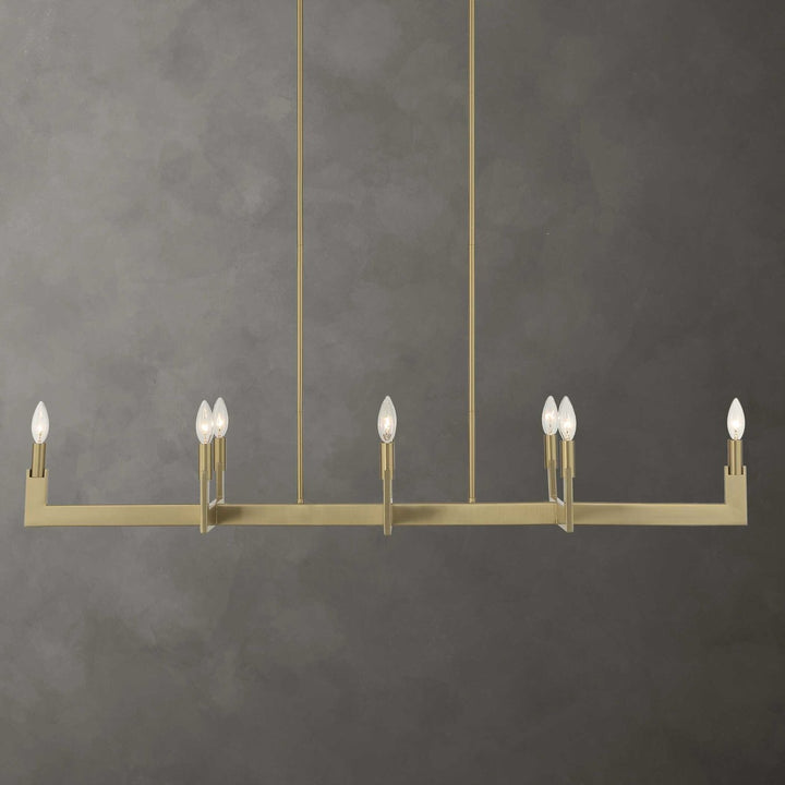 UTTERMOST, CORDOBA LINEAR CHANDELIER, CHANDELIER LIGHT