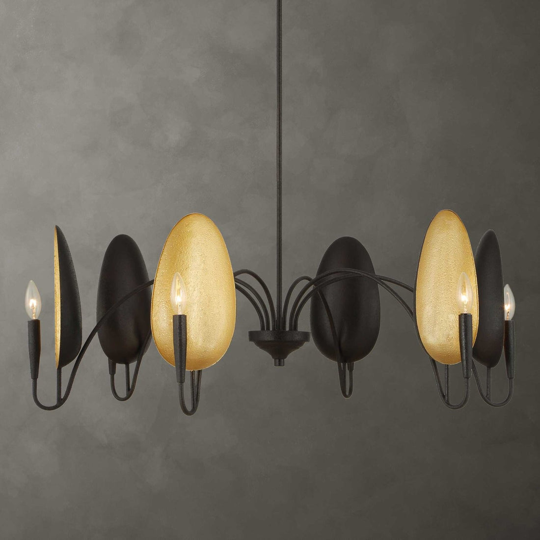 UTTERMOST, Warwick Matte Chandelier, CHANDELIER LIGHT