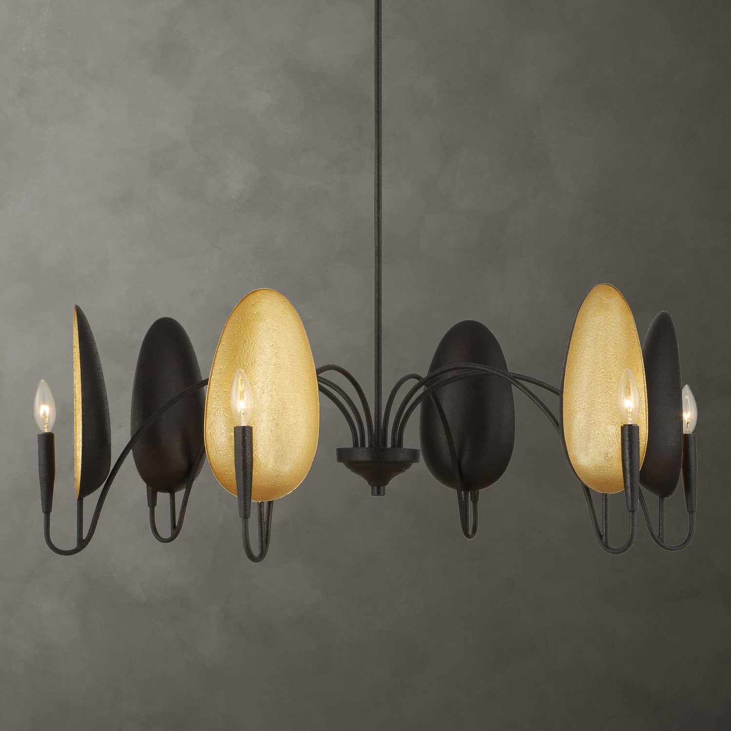 UTTERMOST, WARWICK MATTE CHANDELIER, CHANDELIER LIGHT