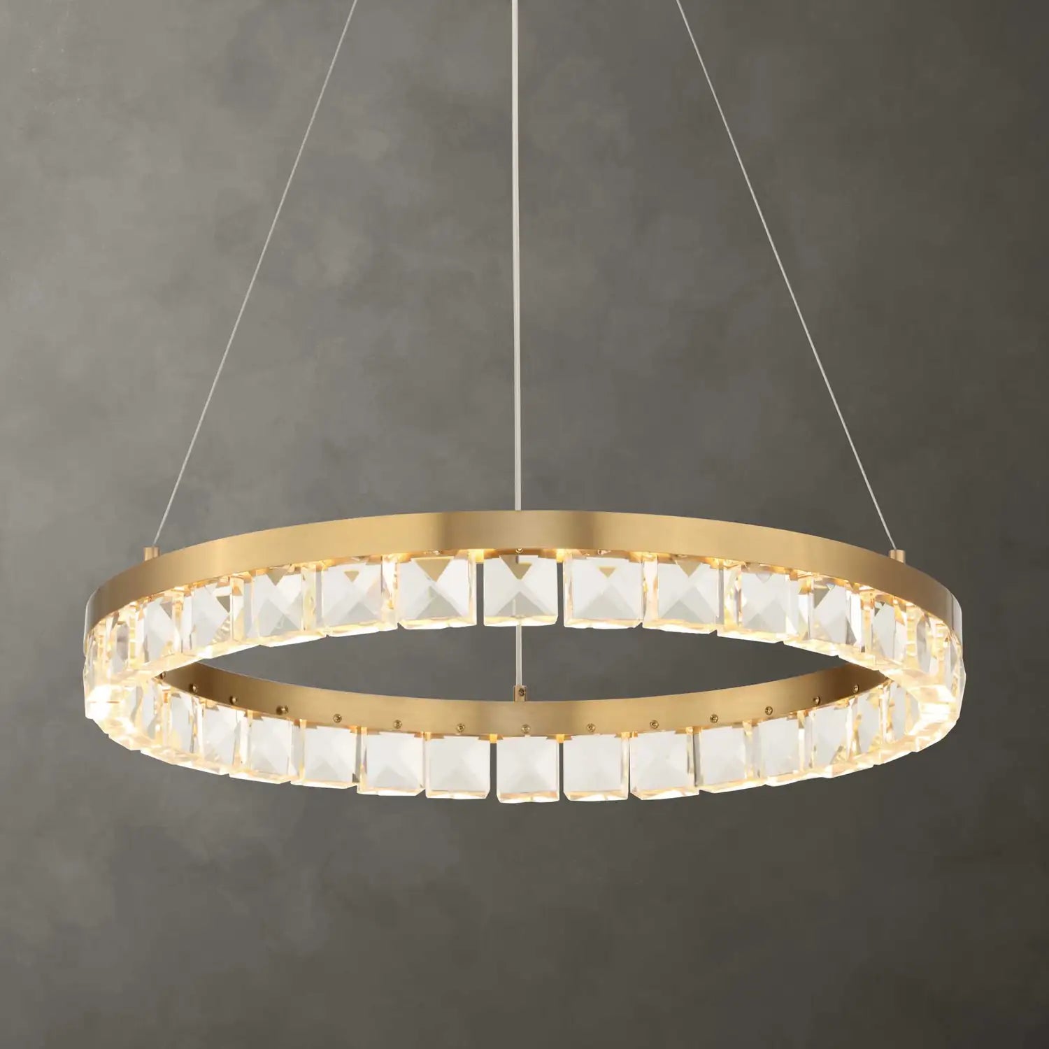UTTERMOST, Segovia Crystal LED Chandelier, CHANDELIER LIGHT