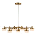 UTTERMOST, WEDGE LED CHANDELIER, CHANDELIER LIGHT