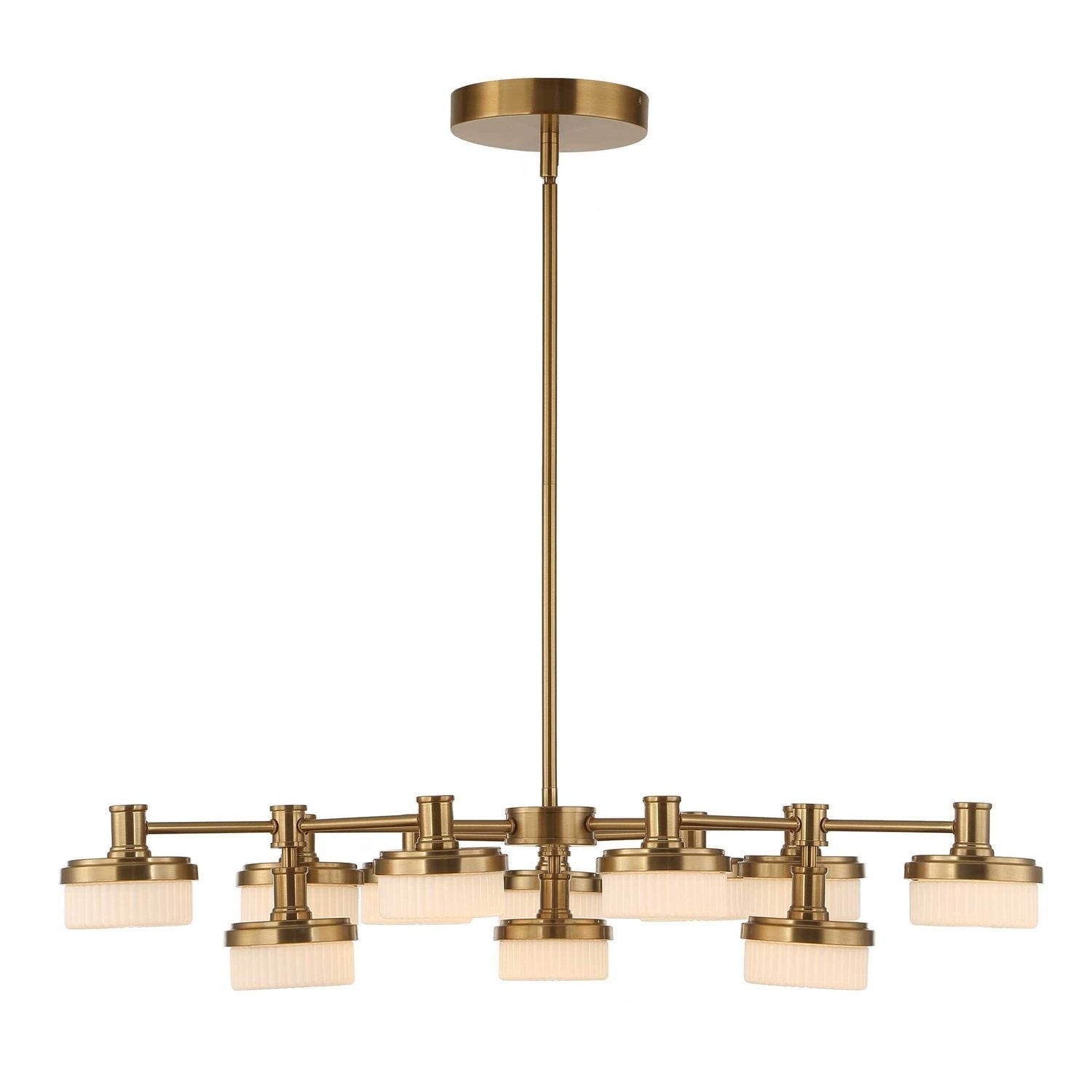 UTTERMOST, WEDGE LED CHANDELIER, CHANDELIER LIGHT