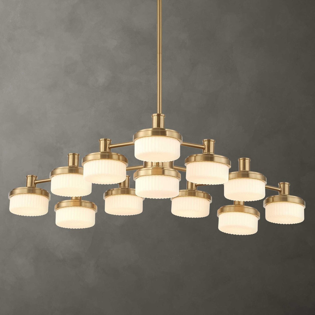UTTERMOST, Wedge LED Chandelier, CHANDELIER LIGHT