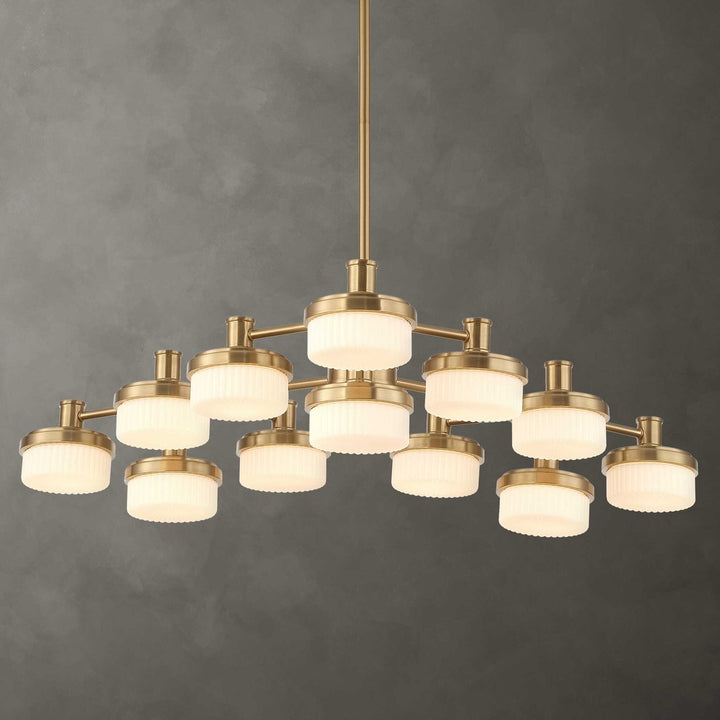 UTTERMOST, Wedge LED Chandelier, CHANDELIER LIGHT