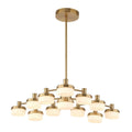 UTTERMOST, WEDGE LED CHANDELIER, CHANDELIER LIGHT