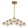 UTTERMOST, WEDGE LED CHANDELIER, CHANDELIER LIGHT