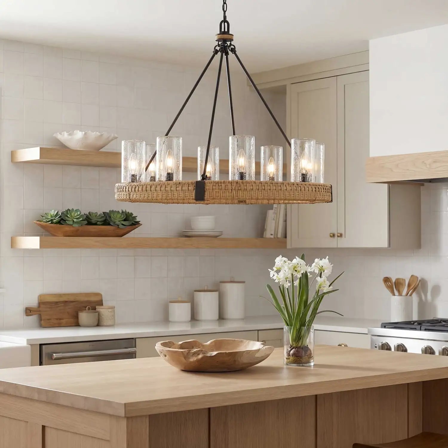 Palm Royal Indoor-Outdoor Chandelier