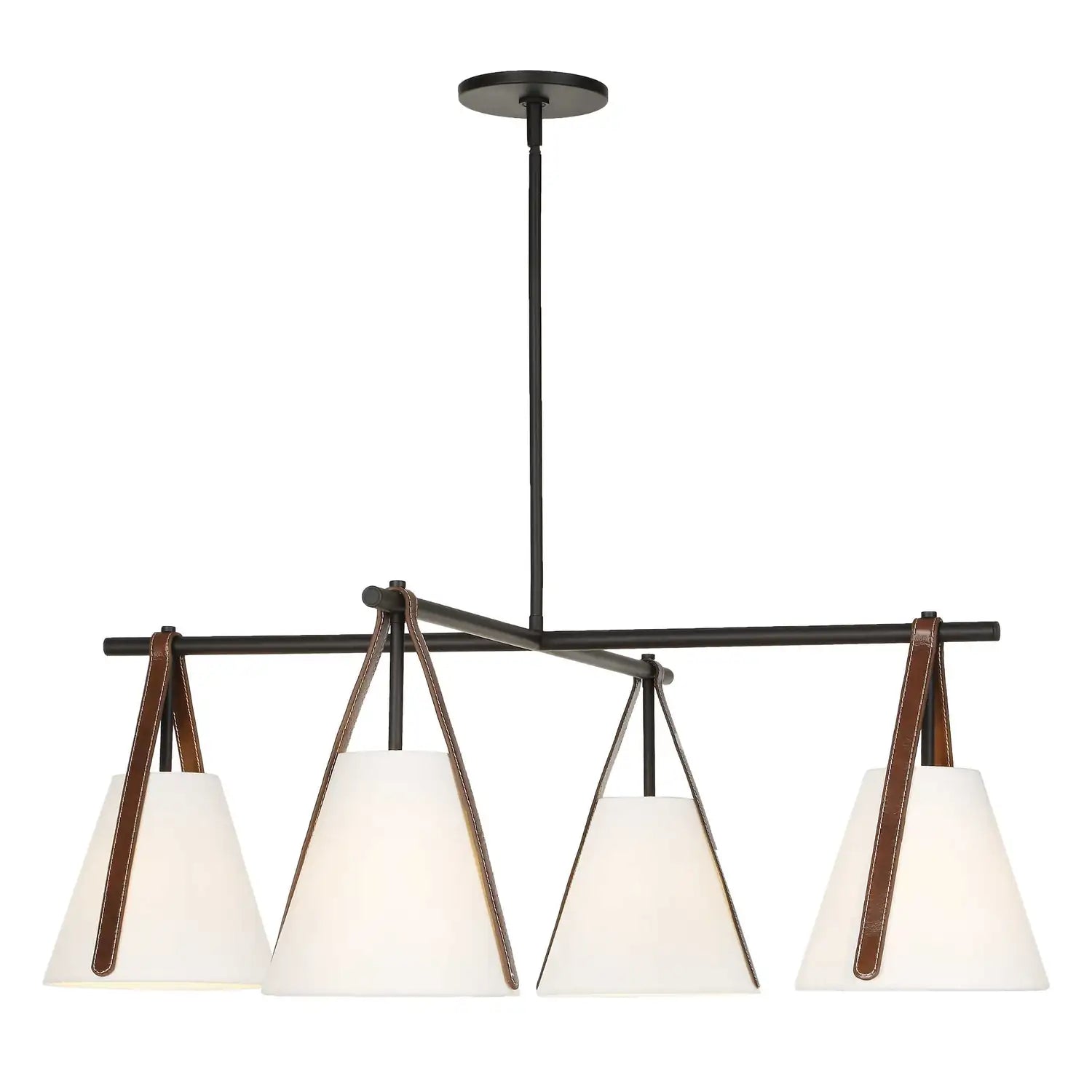UTTERMOST Reins Accent Straps Chandelier