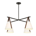 UTTERMOST Reins Accent Straps Chandelier