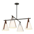 UTTERMOST Reins Accent Straps Chandelier