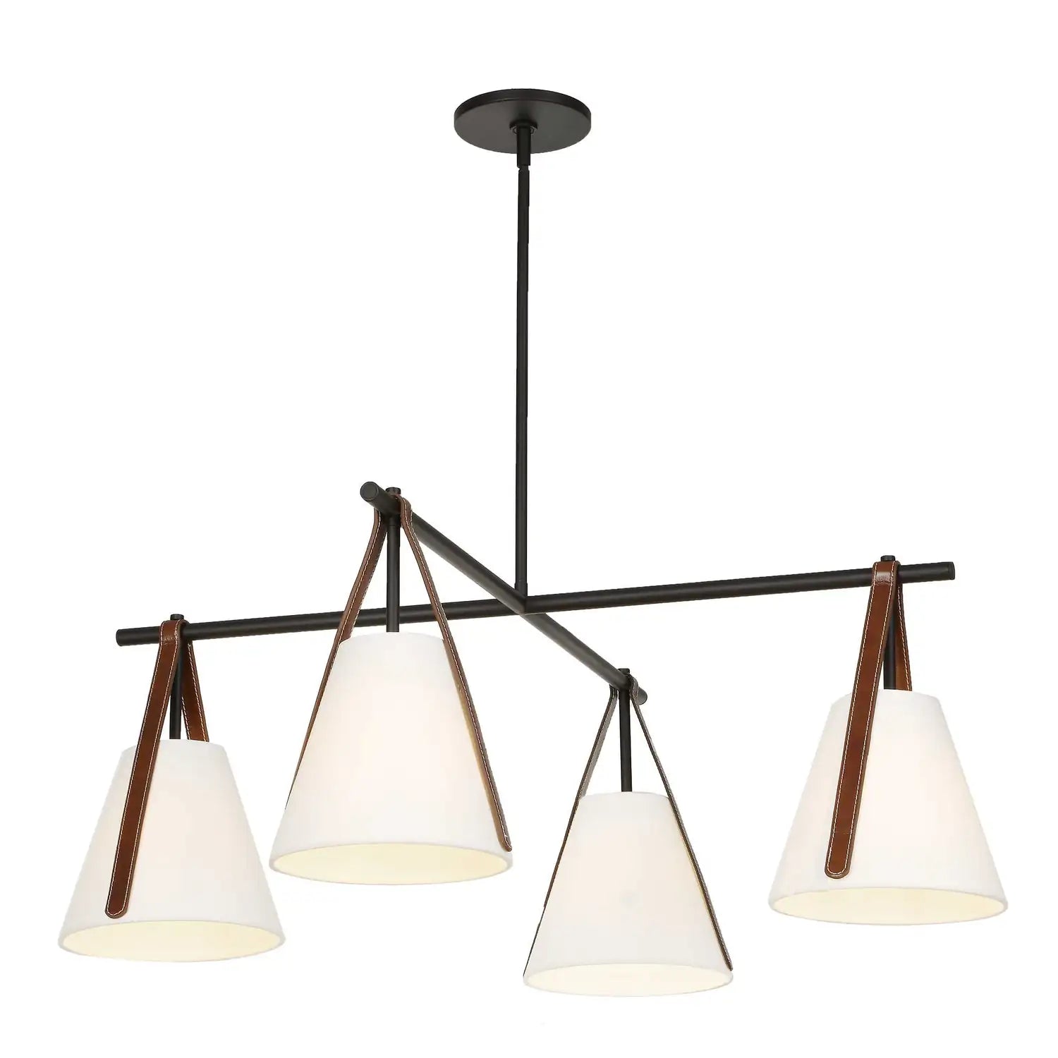 UTTERMOST Reins Accent Straps Chandelier