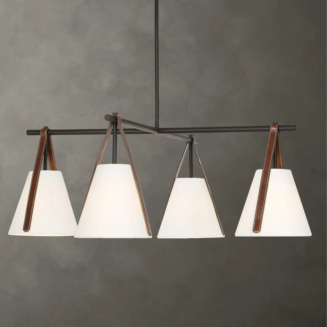 UTTERMOST Reins Accent Straps Chandelier