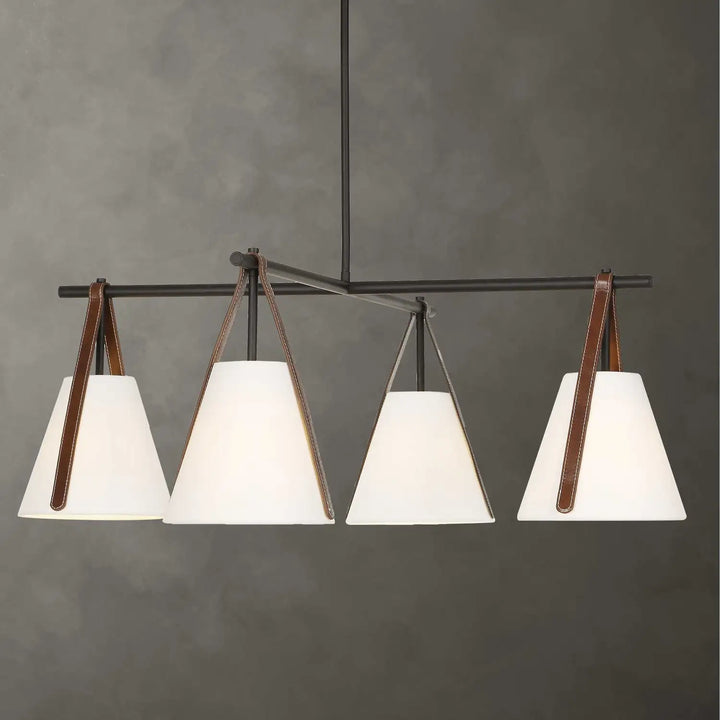 UTTERMOST Reins Accent Straps Chandelier