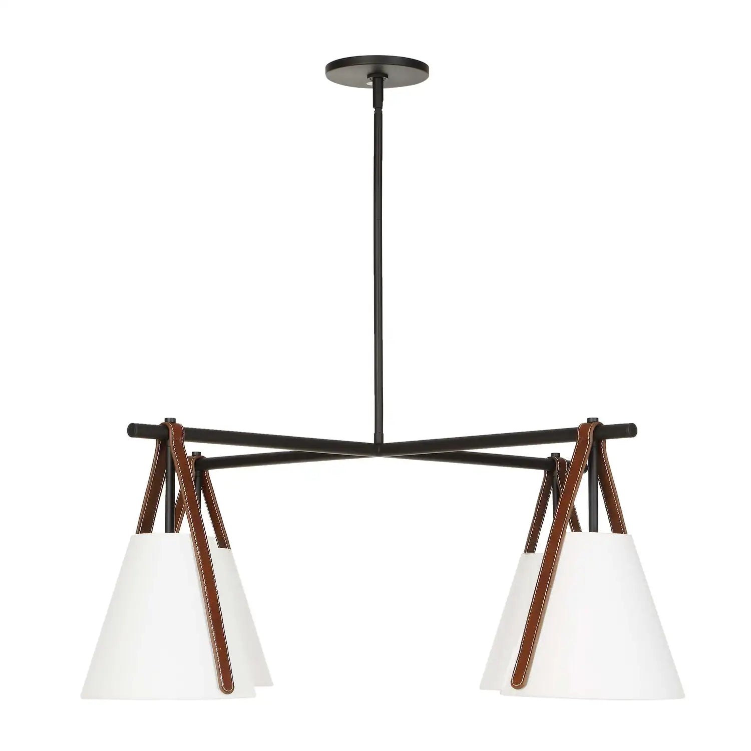 UTTERMOST Reins Accent Straps Chandelier