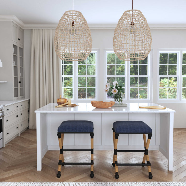 UTTERMOST, Cross Weave Pendant, PENDANT LIGHT