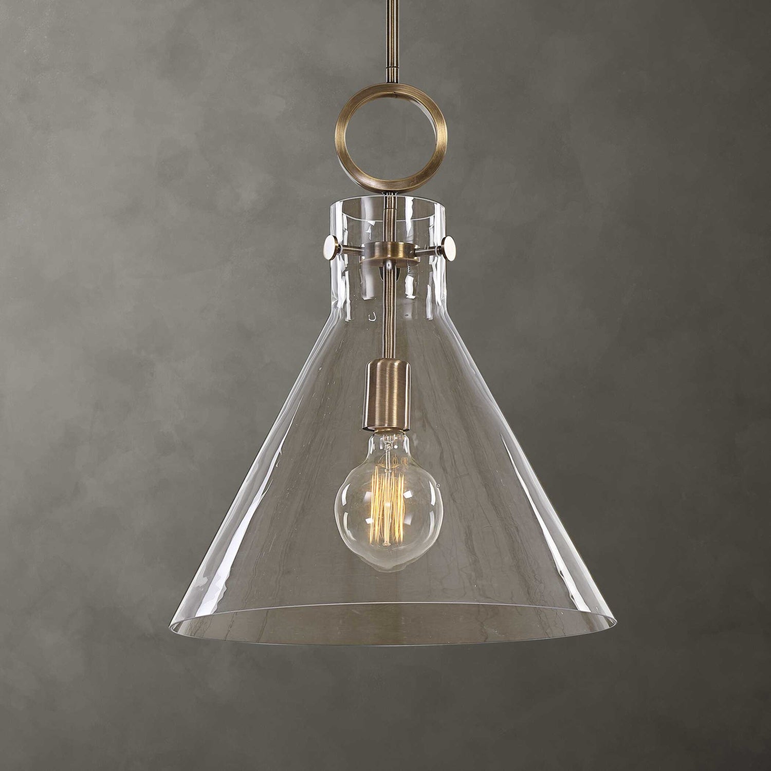 UTTERMOST, Imbuto Funnel Pendant, PENDANT LIGHT