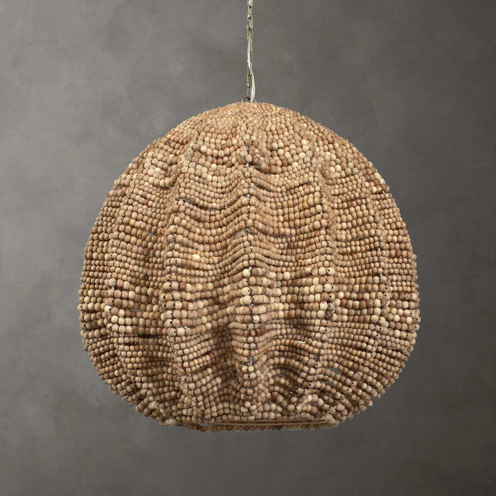 UTTERMOST, KAURI 5 BEAD PENDANT, PENDANT LIGHT