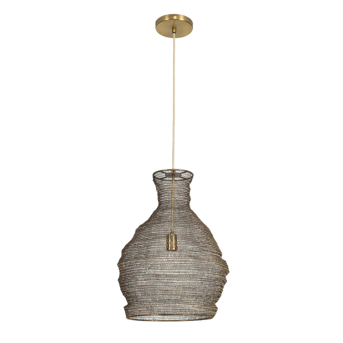 UTTERMOST, MURMUR WOVEN PENDANT, PENDANT LIGHT