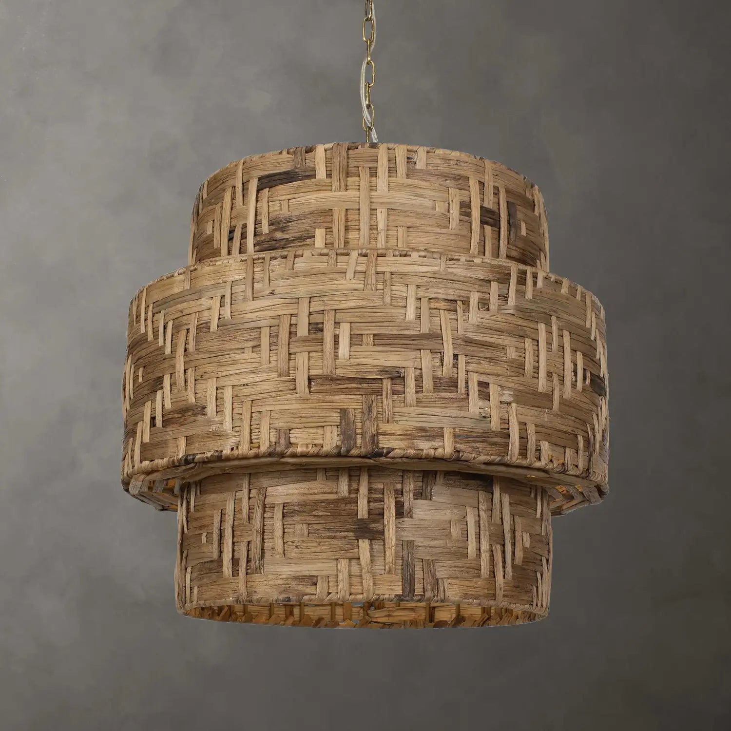 UTTERMOST, Water Hyacinth Woven Pendant, PENDANT LIGHT