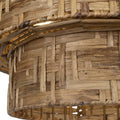 UTTERMOST, WATER HYACINTH WOVEN PENDANT, PENDANT LIGHT