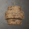 UTTERMOST, WATER HYACINTH WOVEN PENDANT, PENDANT LIGHT