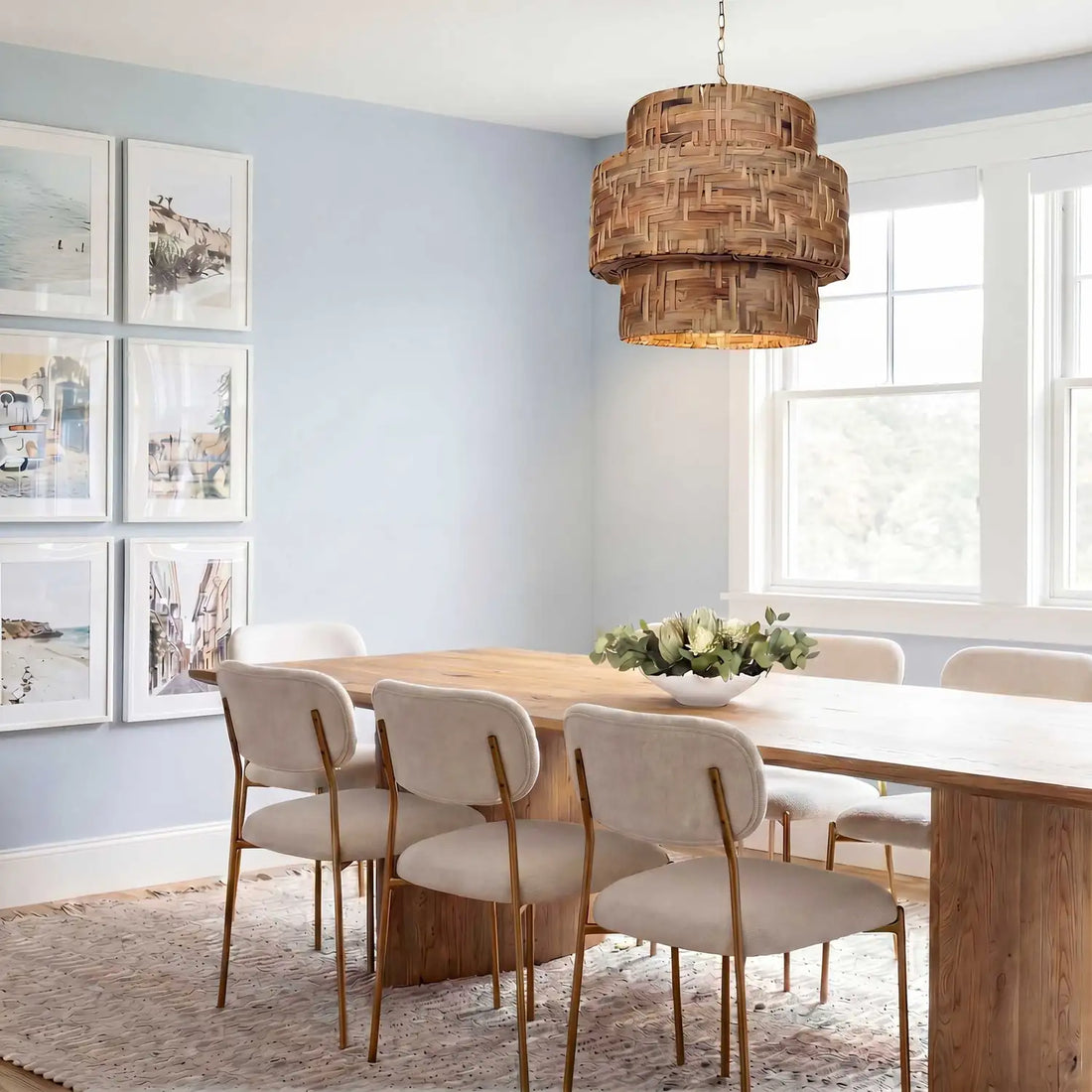 UTTERMOST, Water Hyacinth Woven Pendant, PENDANT LIGHT