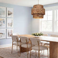UTTERMOST, Water Hyacinth Woven Pendant, PENDANT LIGHT