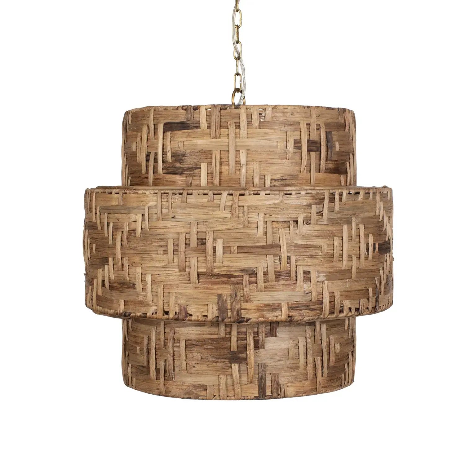 UTTERMOST, Water Hyacinth Woven Pendant, PENDANT LIGHT
