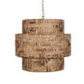 UTTERMOST, WATER HYACINTH WOVEN PENDANT, PENDANT LIGHT