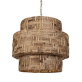 UTTERMOST, WATER HYACINTH WOVEN PENDANT, PENDANT LIGHT