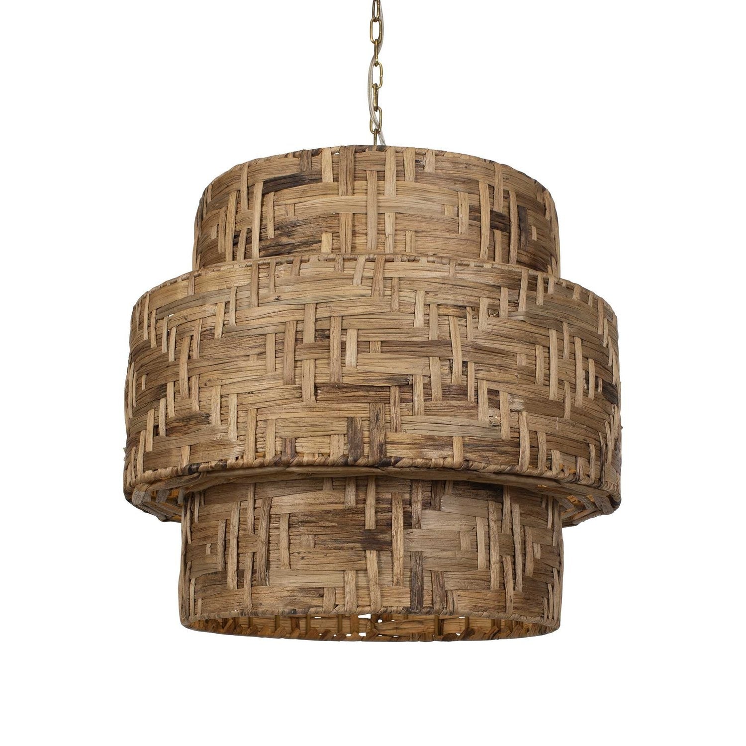 UTTERMOST, WATER HYACINTH WOVEN PENDANT, PENDANT LIGHT