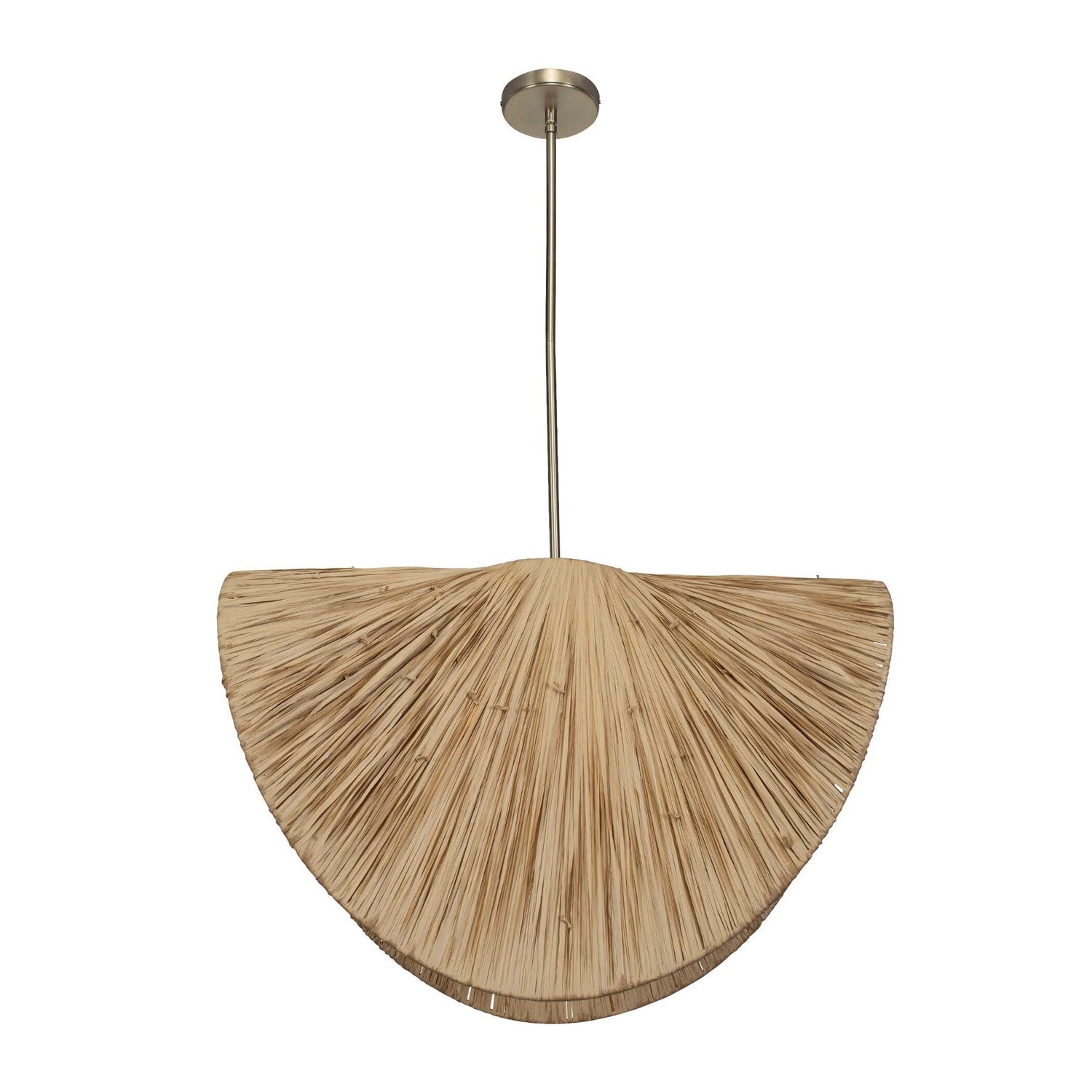 UTTERMOST, BEND RAFFIA PENDANT, PENDANT LIGHT