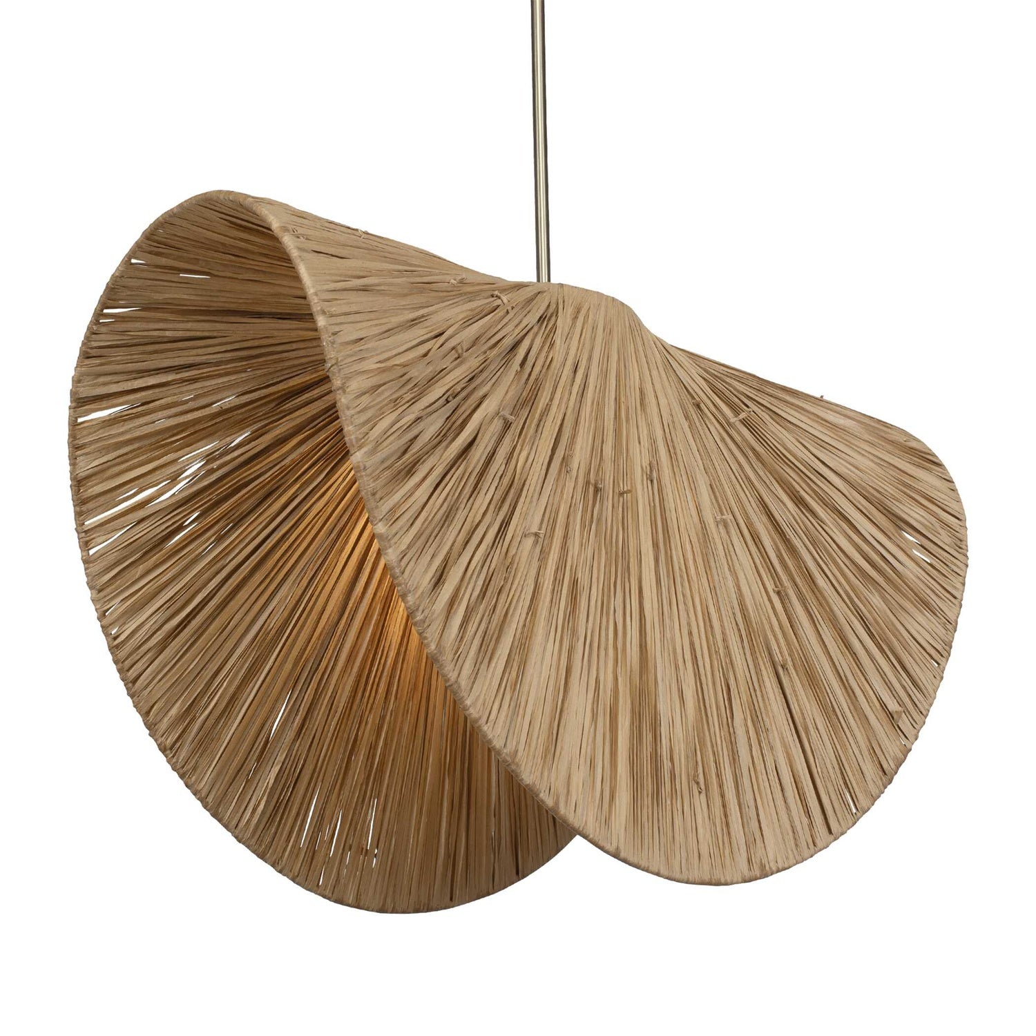 UTTERMOST, Bend Raffia Pendant, PENDANT LIGHT