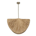 UTTERMOST, BEND RAFFIA PENDANT, PENDANT LIGHT