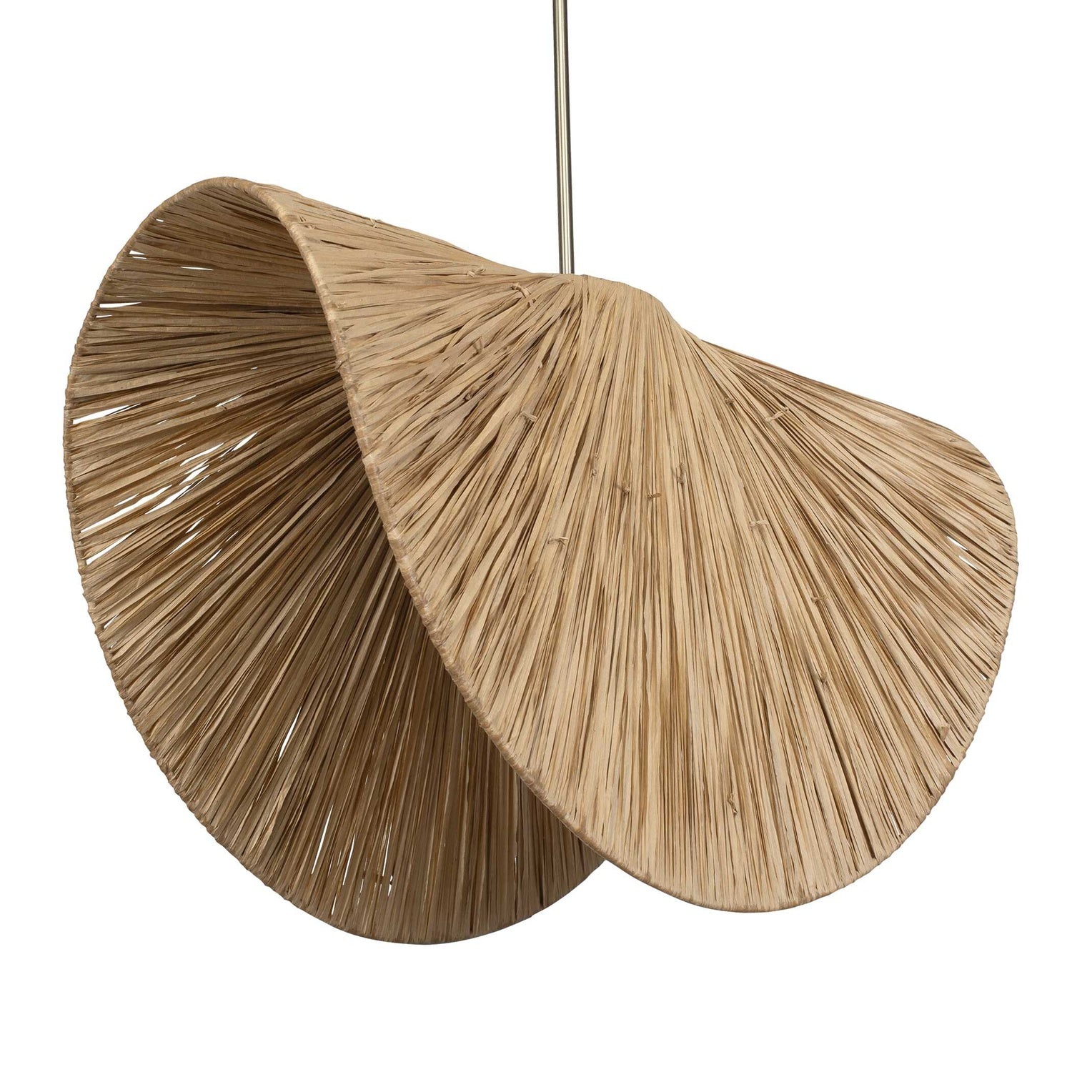 UTTERMOST, BEND RAFFIA PENDANT, PENDANT LIGHT