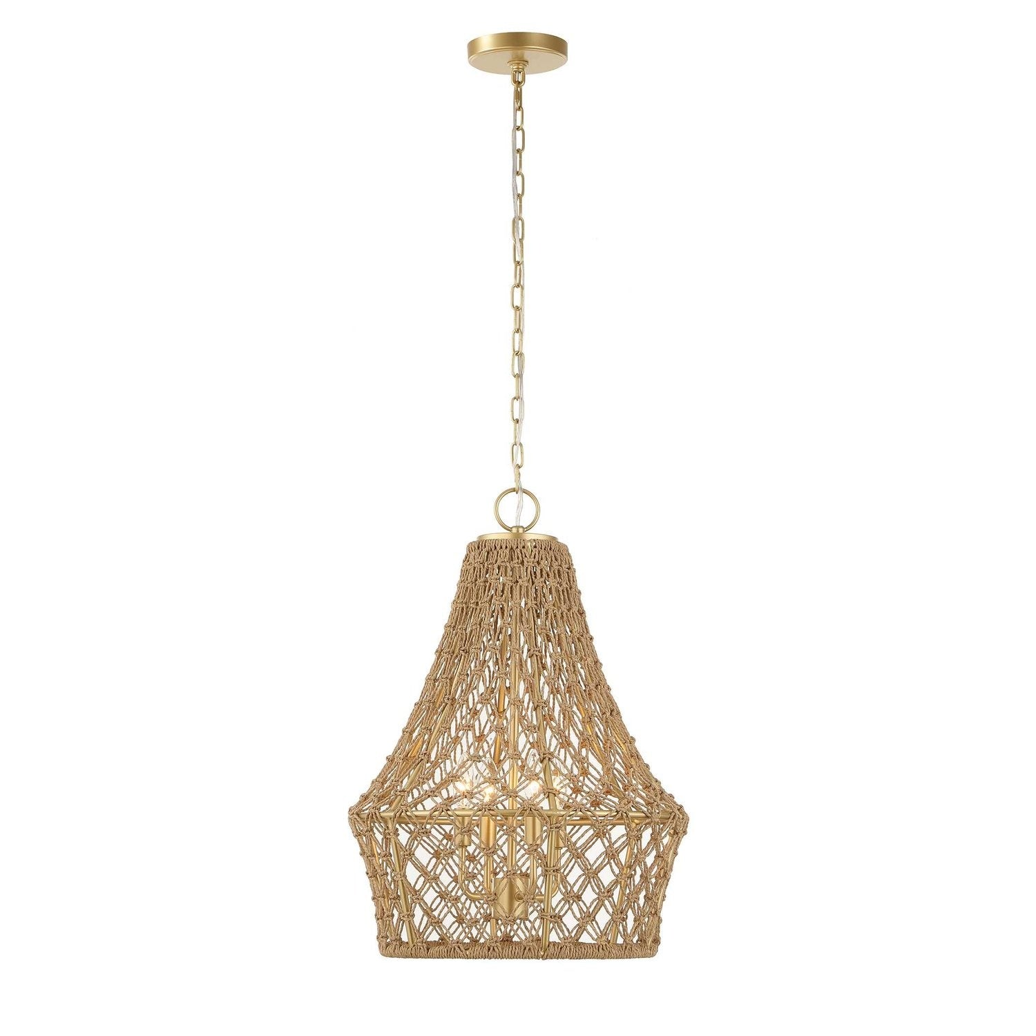 UTTERMOST, MACRAME PENDANT, PENDANT LIGHT