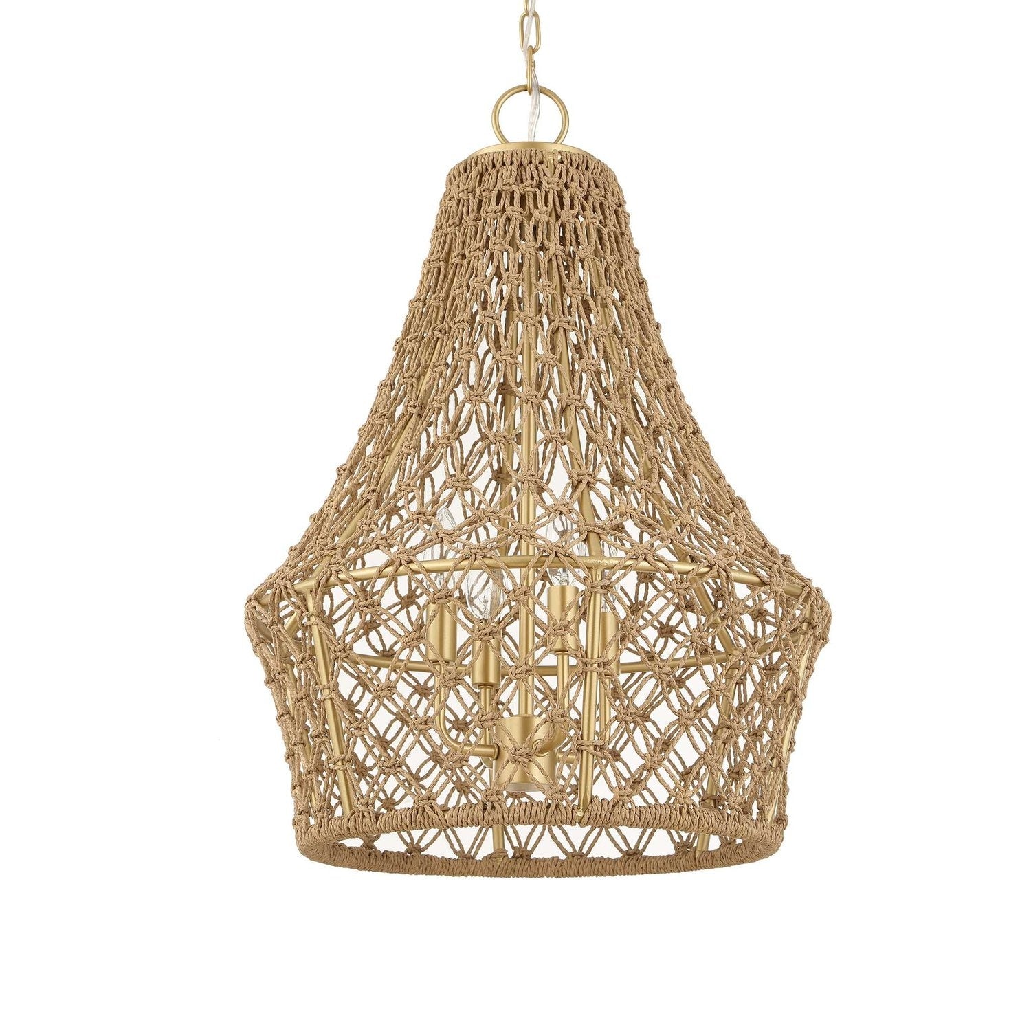 UTTERMOST, MACRAME PENDANT, PENDANT LIGHT