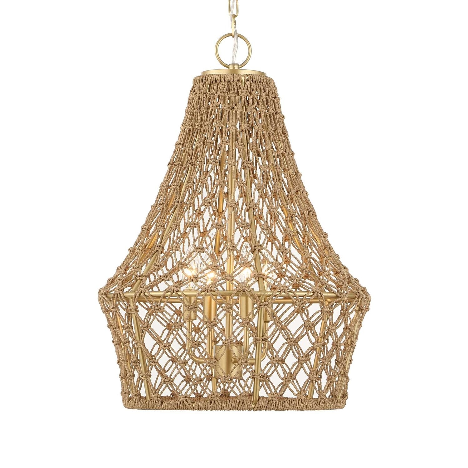 UTTERMOST, MACRAME PENDANT, PENDANT LIGHT