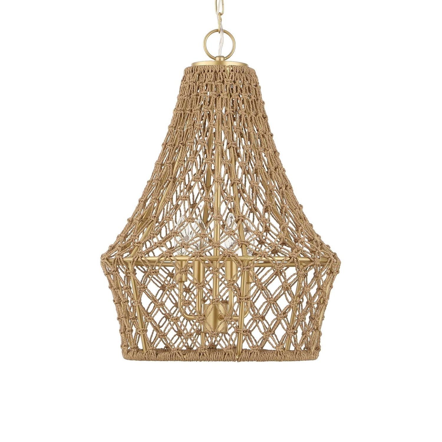 UTTERMOST, MACRAME PENDANT, PENDANT LIGHT