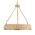 UTTERMOST, LADAKH WICKER PENDANT, PENDANT LIGHT