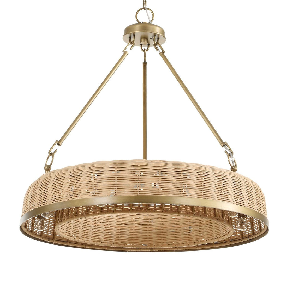 UTTERMOST, Ladakh Wicker Pendant, PENDANT LIGHT