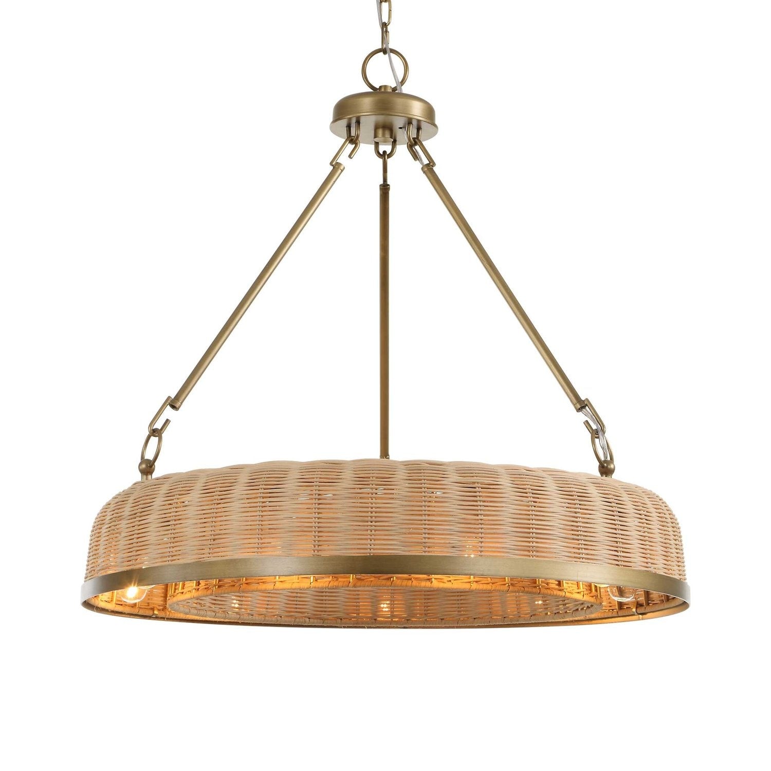 UTTERMOST, LADAKH WICKER PENDANT, PENDANT LIGHT