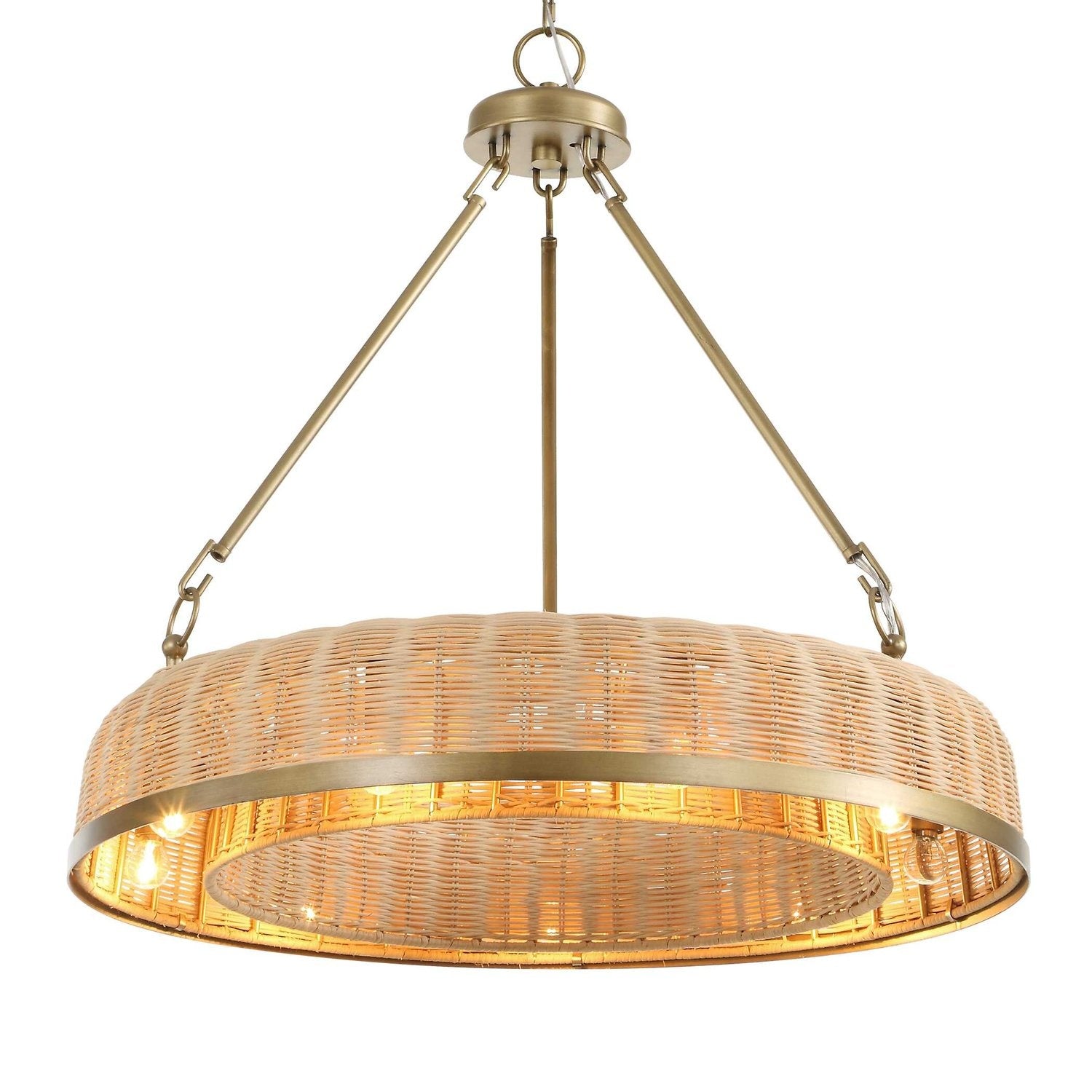 UTTERMOST, Ladakh Wicker Pendant, PENDANT LIGHT