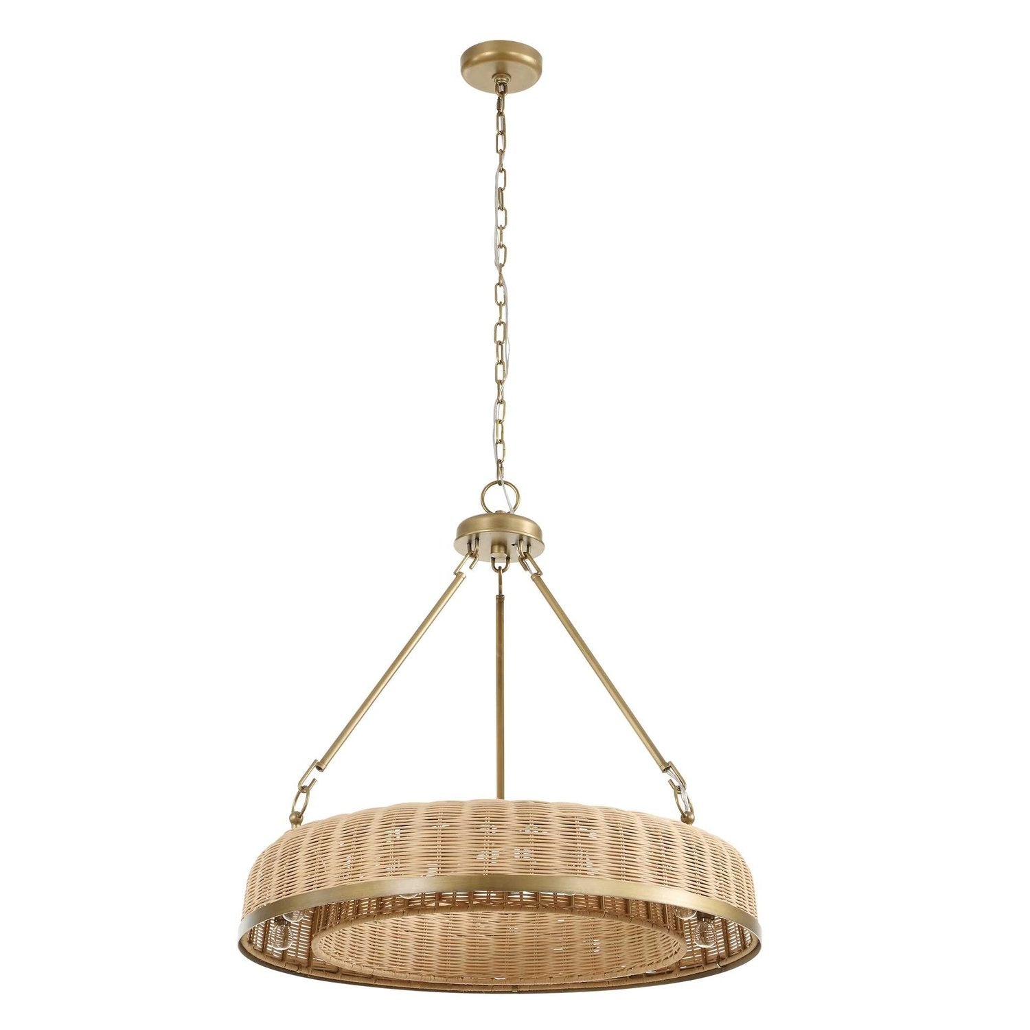 UTTERMOST, LADAKH WICKER PENDANT, PENDANT LIGHT