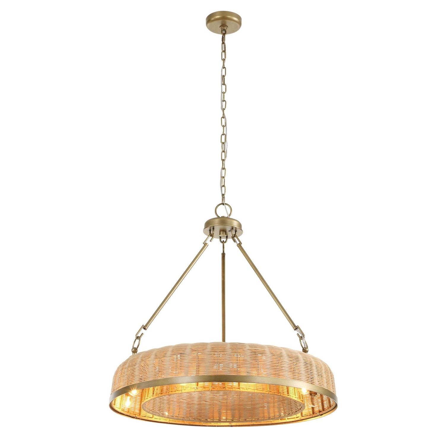 UTTERMOST, Ladakh Wicker Pendant, PENDANT LIGHT