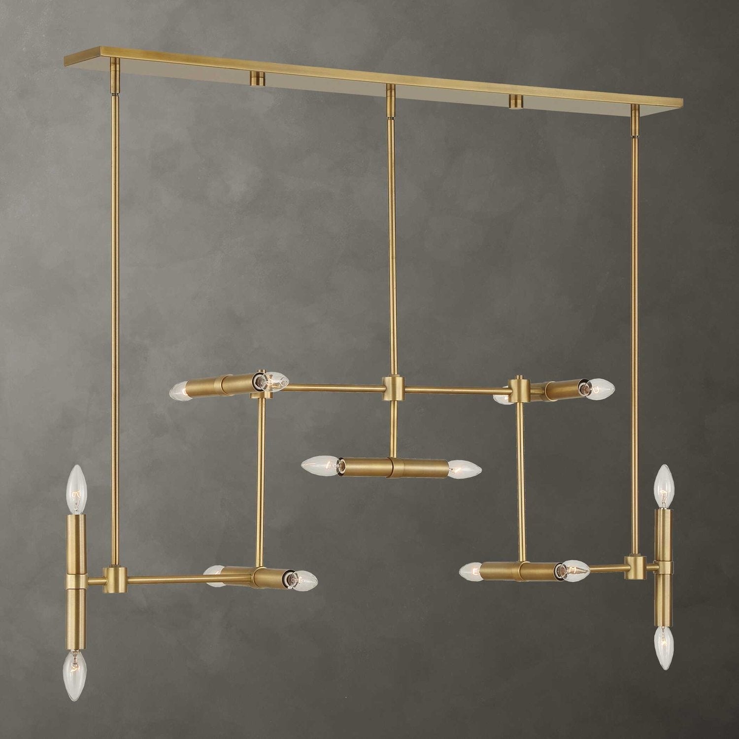 UTTERMOST, CADRE MODERN LINEAR PENDANT, PENDANT LIGHT