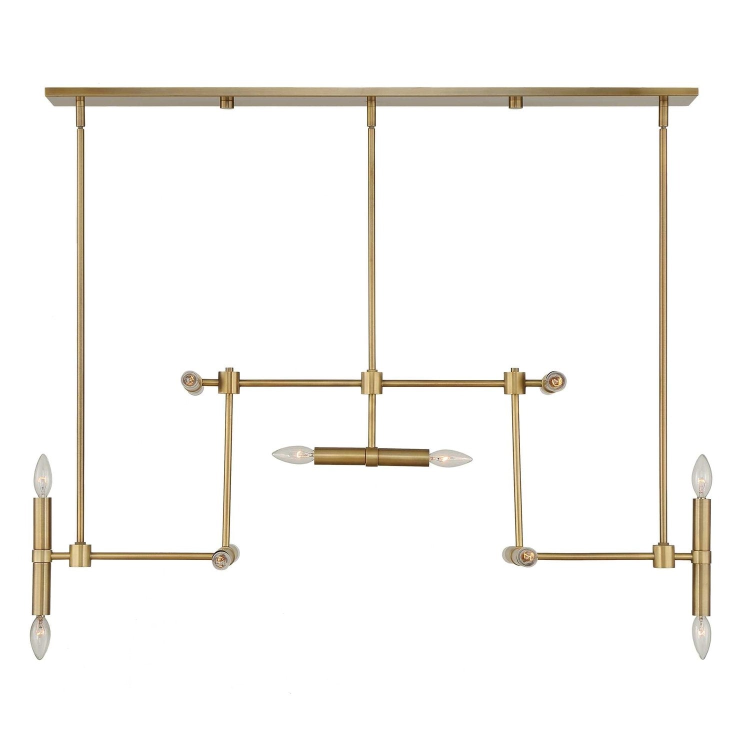 UTTERMOST, CADRE MODERN LINEAR PENDANT, PENDANT LIGHT