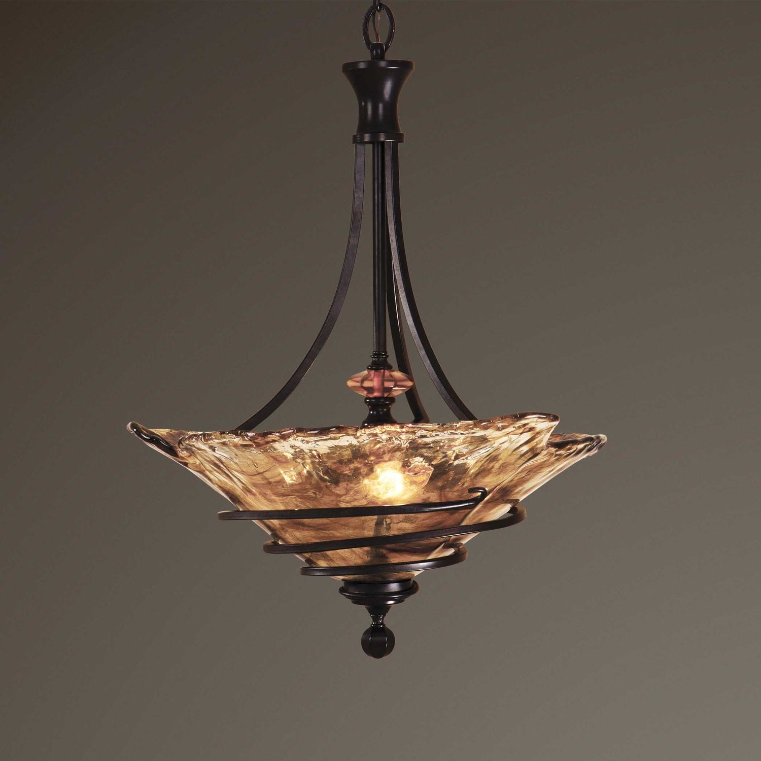 UTTERMOST, Vitalia Oil Rubbed Pendant, PENDANT LIGHT