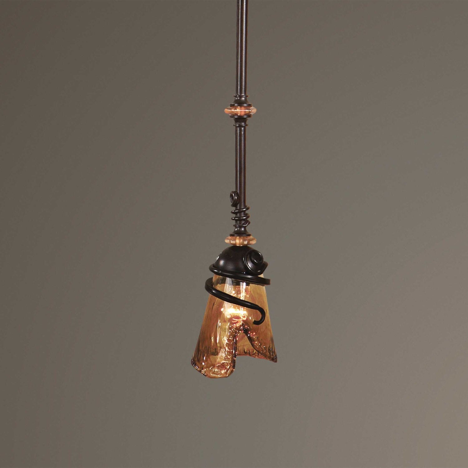 UTTERMOST, VITALIA OIL RUBBED PENDANT, PENDANT LIGHT